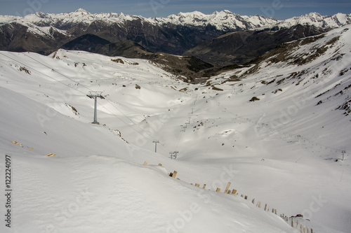 Pyrenees. Boi Taull Ski Resort. Catalonia, Spain