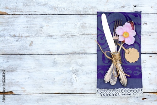 Antikes Silberbesteck mit S...