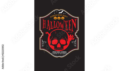 halloween night party
