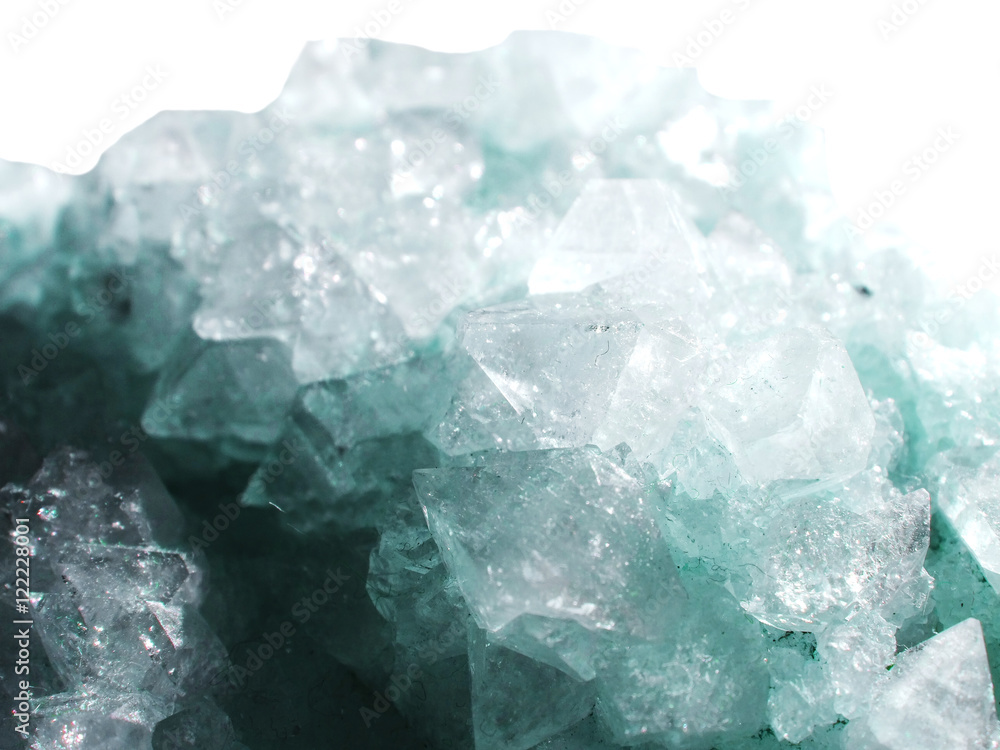 aquamarine crystal quartz geode geological crystals