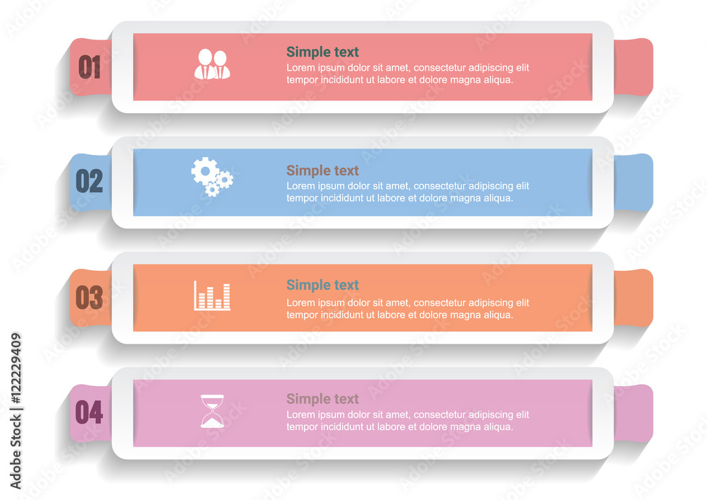 Infographic banners Templates for Business.Vector design element Infographic banners Templates for Business.Vector design element