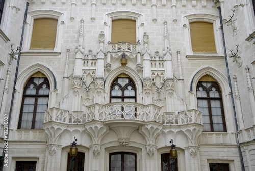 Architecture from Hluboka nad Vltavou castle 