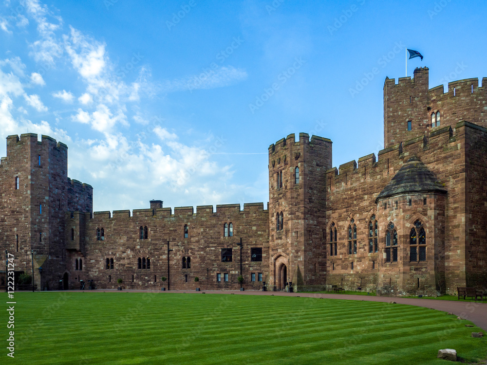 View of Peckforton Castle