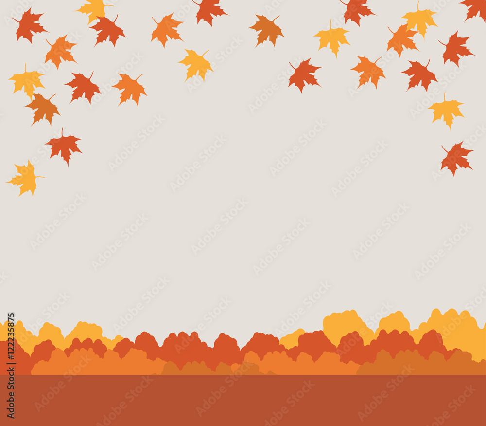 Autumn season background with colored maple leaves. sale banner. sale season off. Flat design for business financial marketing banking sale advertisement concept illustration. Autumn season background with colored maple leaves. sale banner. sale season off. Flat design for business financial marketing banking sale advertisement concept illustration.