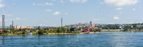 Панорама города Иркутстк.