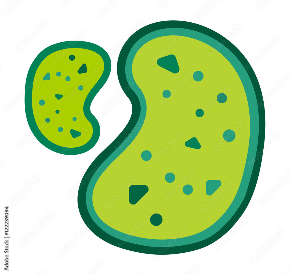 Bacteria virus vector icon Bacteria virus vector icon