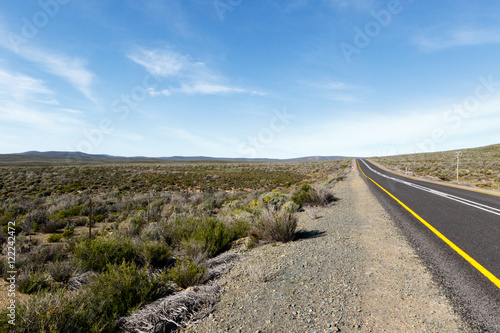 Road from Sutherland South Africa to Tankwa Karoo National Park