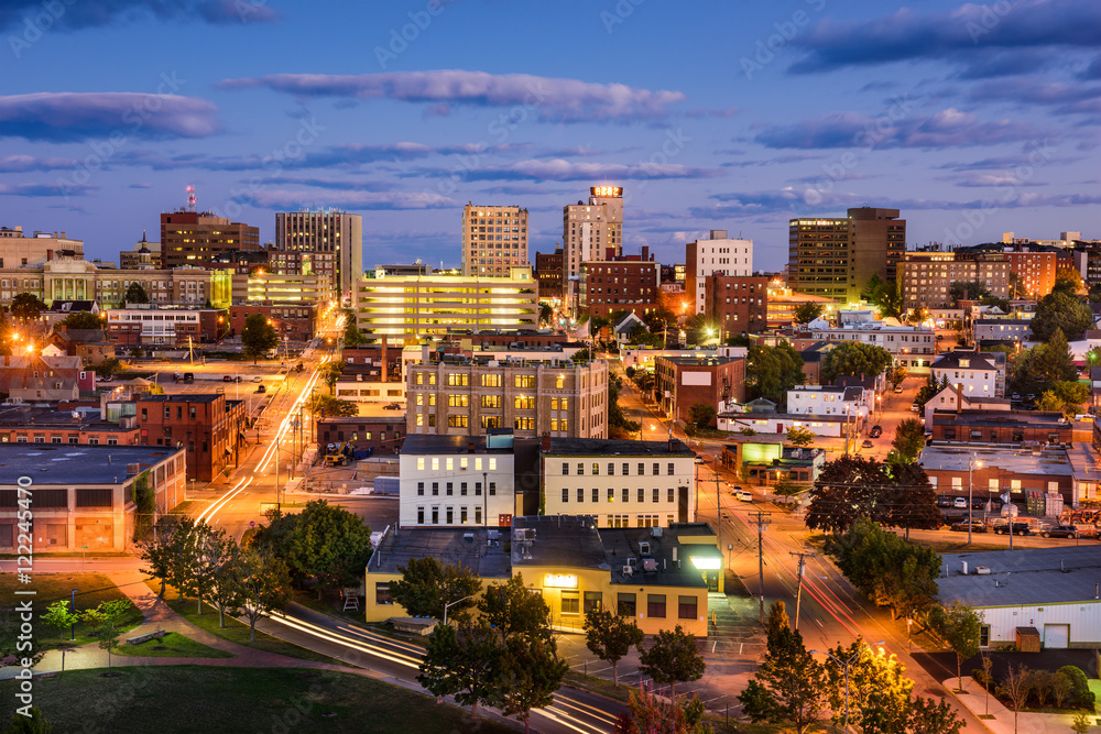 Fototapeta premium Portland, Maine Cityscape