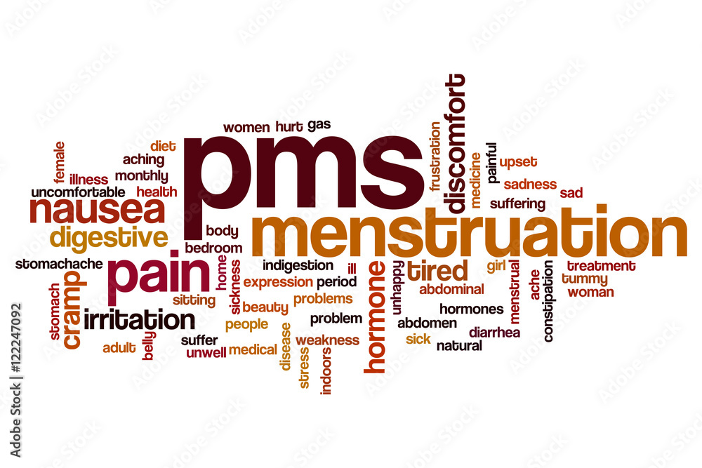 PMS word cloud