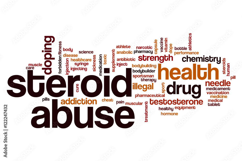 Steroid abuse word cloud Steroid abuse word cloud