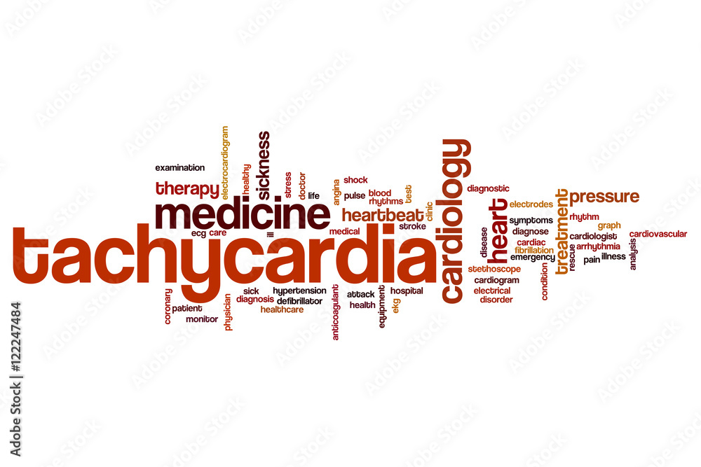 Tachycardia word cloud Tachycardia word cloud