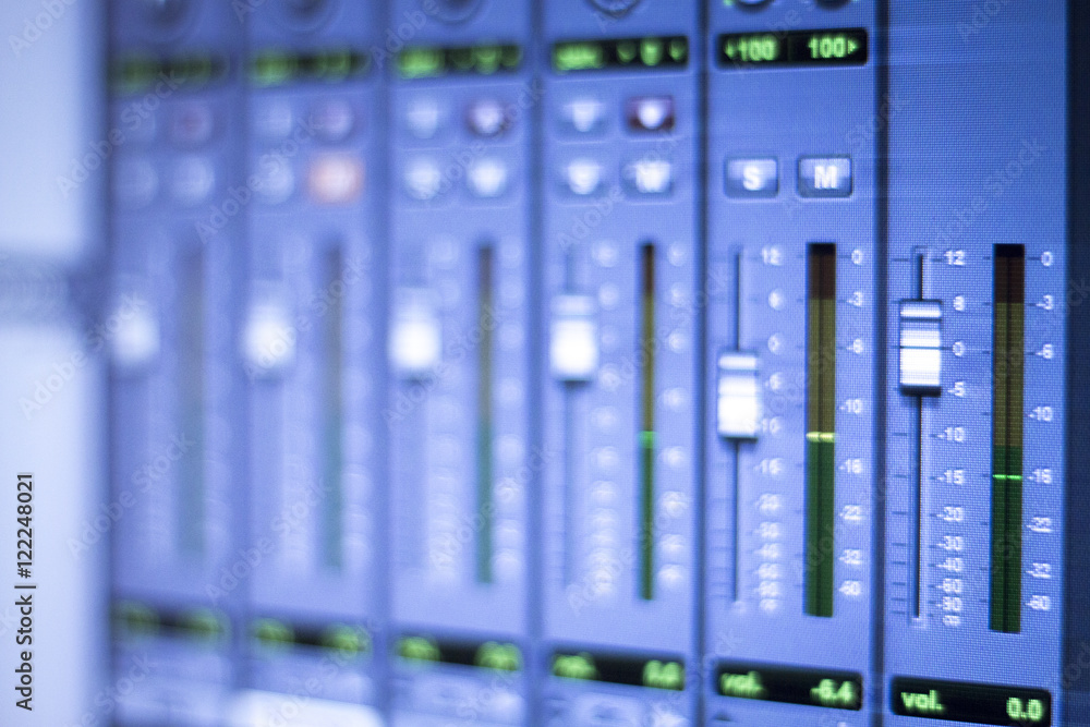 Sound recording audio studio Sound recording audio studio