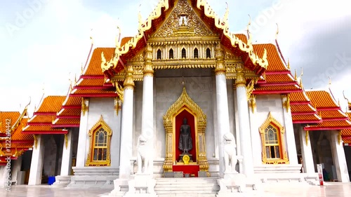 Wallpaper Mural Out side view around marble chapel in Wat Benjamabopit Bangkok Thailand Torontodigital.ca