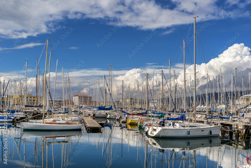  Trieste marina on the Adriatic coast of Italy