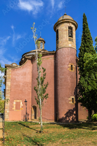 Military Parish Church (1727) Ciutadella Park. Barcelona. Spain.