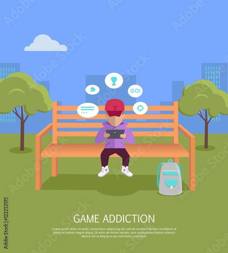 Game Addiction Banner