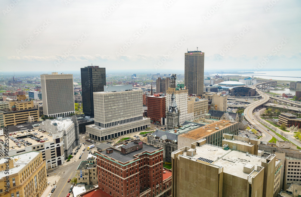 Obraz premium Buffalo Skyline