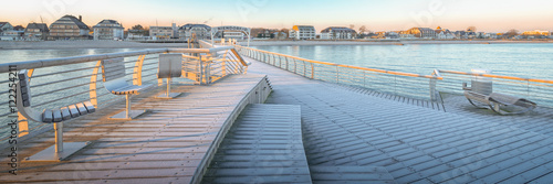 Seebrücke Niendorf in der Morgenstimmung - Lübecker Bucht   Ostsee - Panorama © reichdernatur
