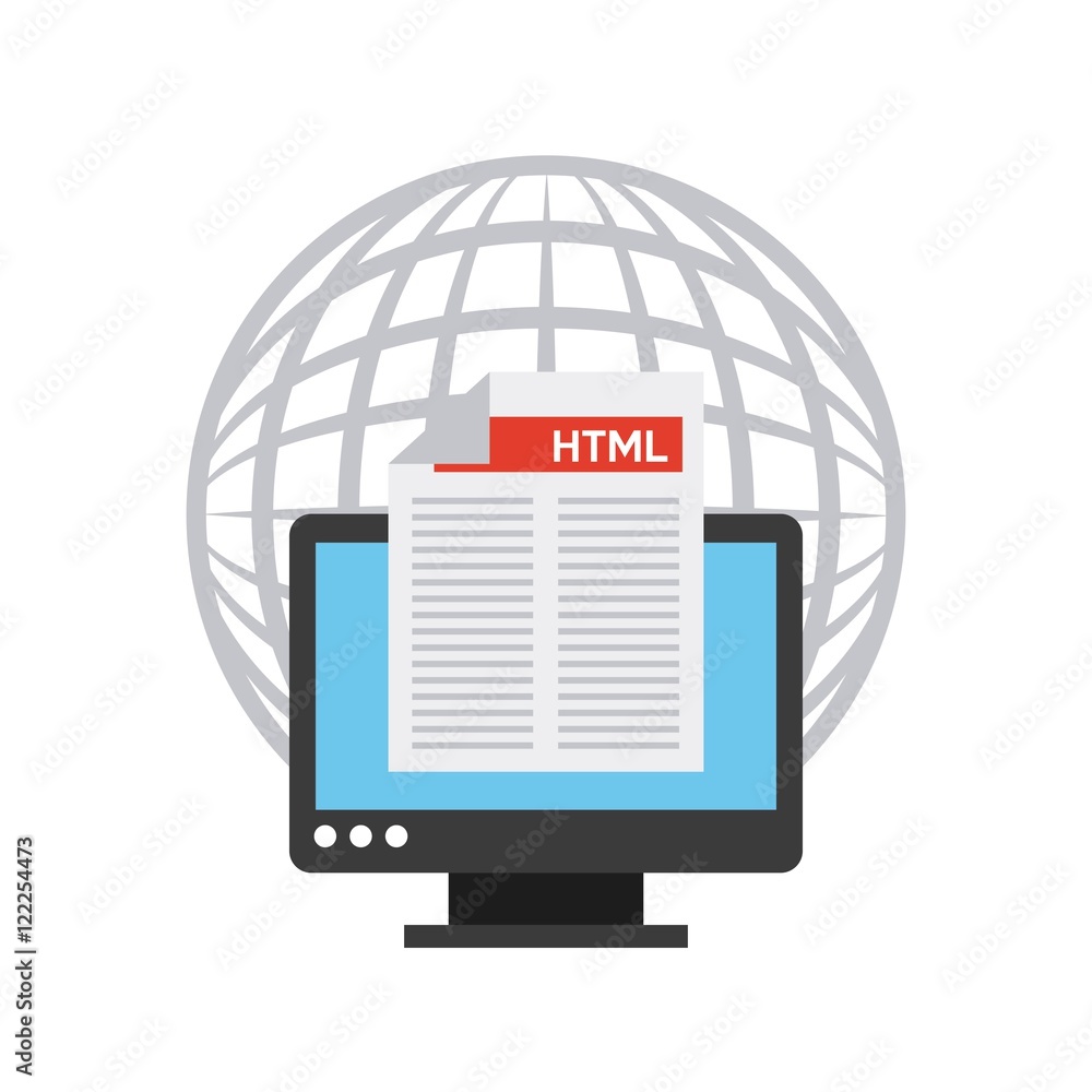 programming language concept icons vector illustration design programming language concept icons vector illustration design