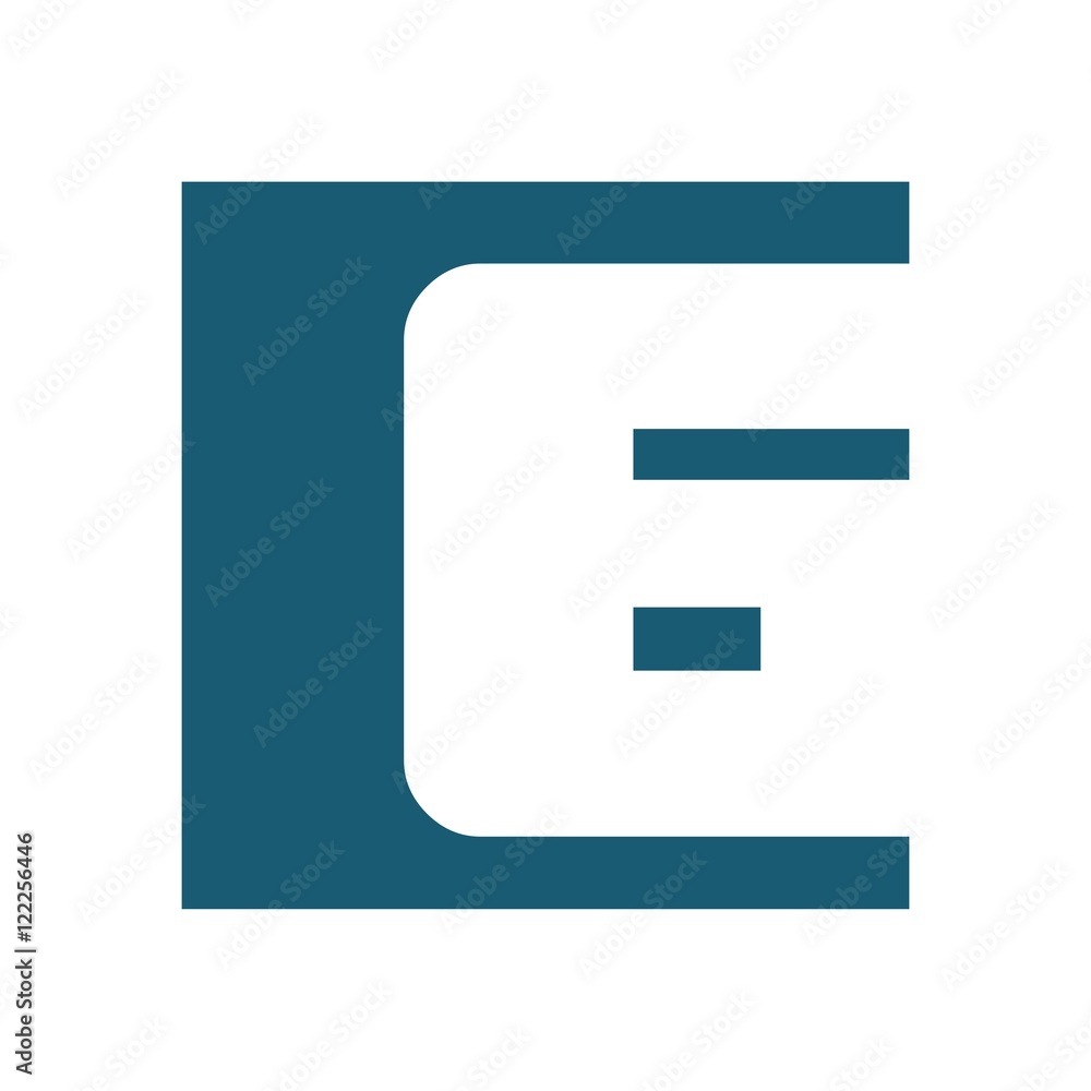 G letter initial in square logo design G letter initial in square logo design