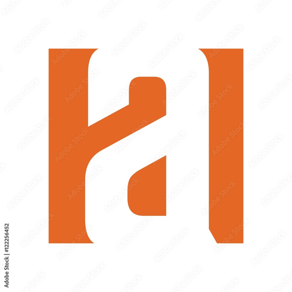 aa letter initial in square logo design aa letter initial in square logo design