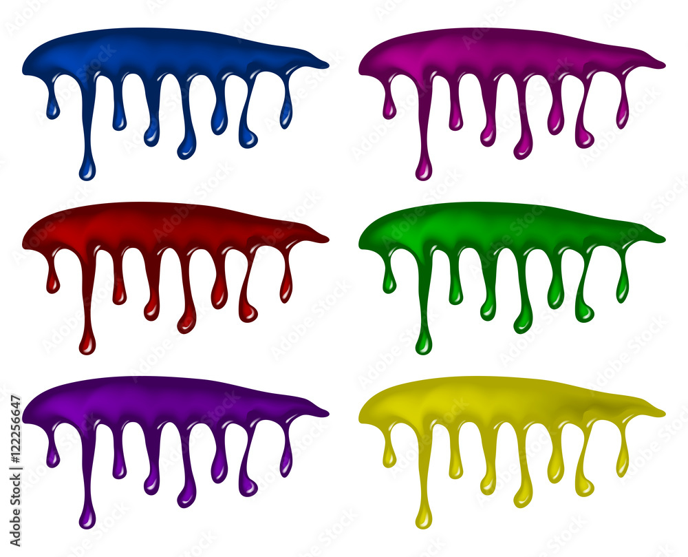 ink drip, dripping paint vector symbol icon design. ink drip, dripping paint vector symbol icon design.