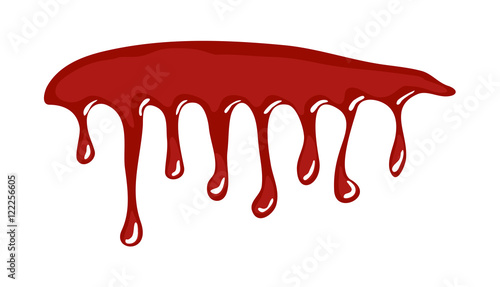 blood, ink drip, dripping paint vector symbol icon design.
