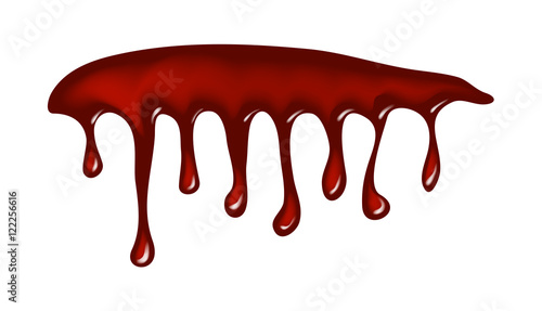 blood, ink drip, dripping paint vector symbol icon design.
