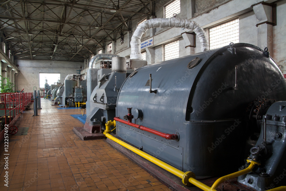 Boiler-house at factory