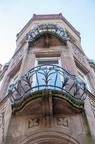 Balkon am Altbau