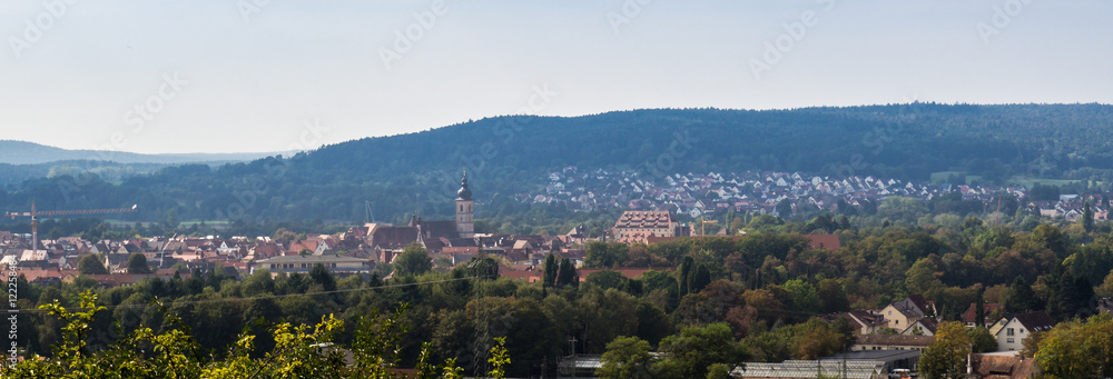 Panorama von Forchheim