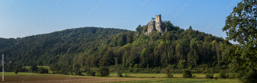 Panorama Burgruine Neideck