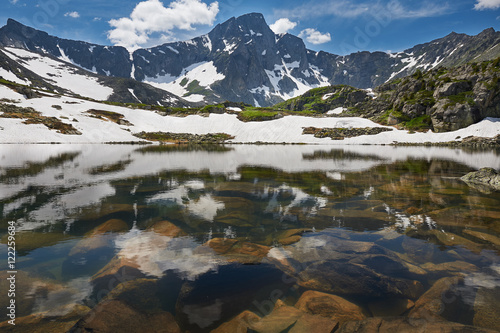 Beautiful summer landscape, Altai mountains Russia. © jura_taranik