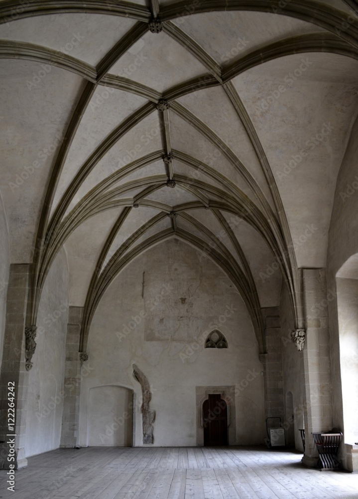 Fototapeta premium Architecture from Krivoklat castle with details