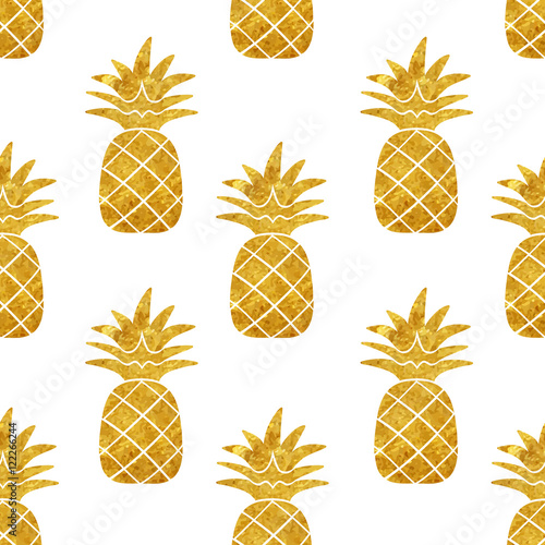 gold pineapple pattern 2