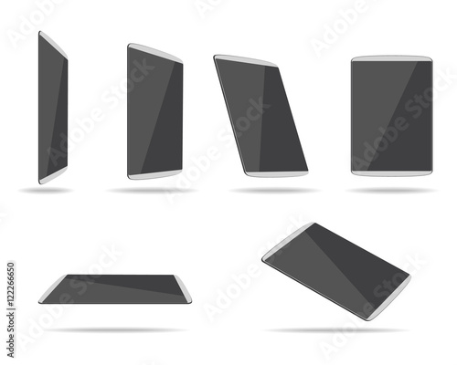 tablet PC different foreshortening