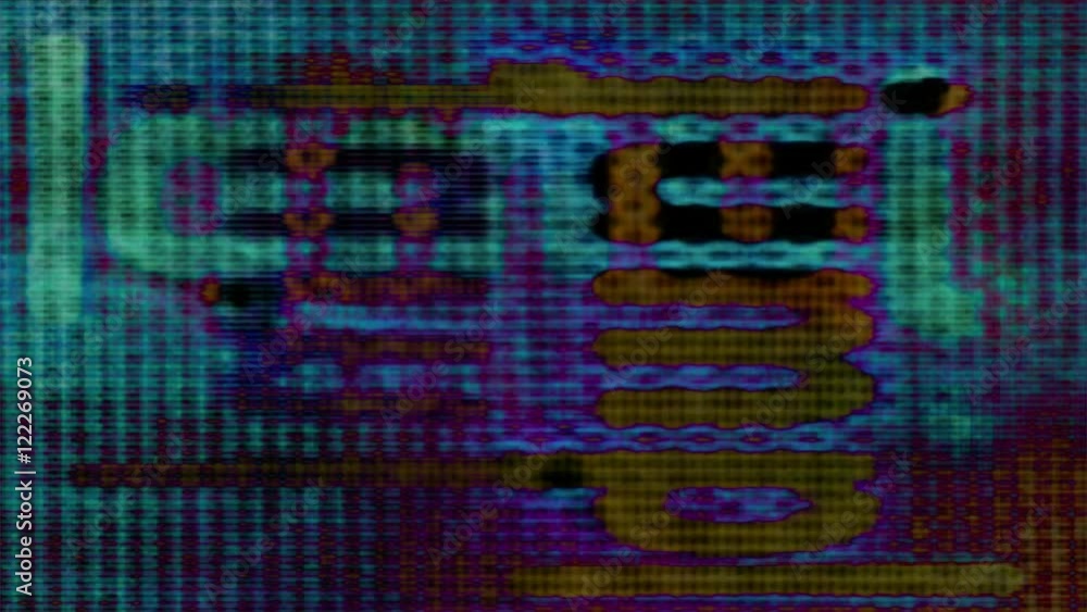 Video Flux 068: TV screen pixels fluctuate with color and video motion (Loop). Video Flux 068: TV screen pixels fluctuate with color and video motion (Loop).