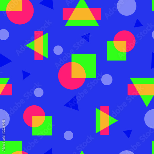 Free Download abstract colorful geometric seamless pattern in modern style - GFXLoad