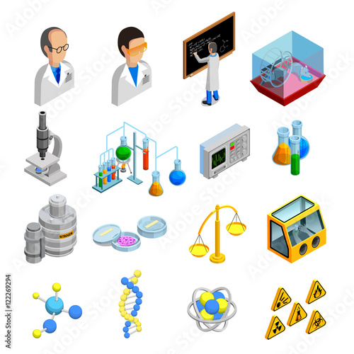 Science Icons Set 