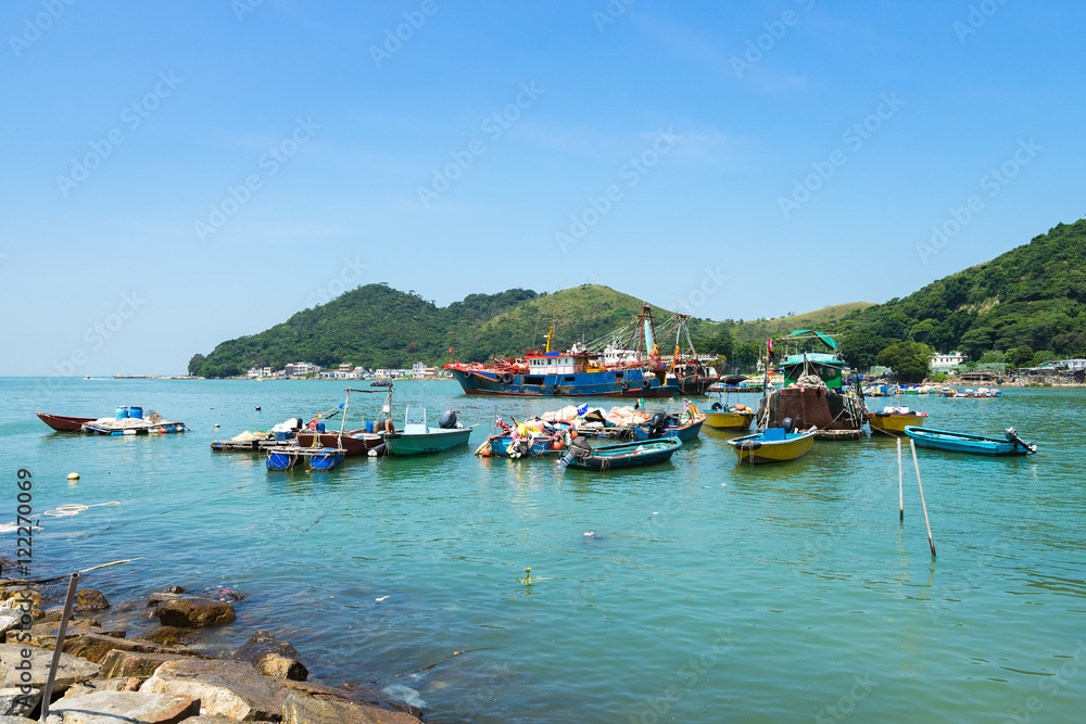 Tai O Fishing Village (大澳漁村) in Hong Kong, China 