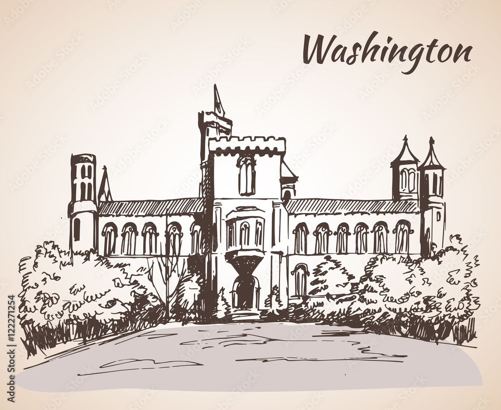 Smithsonian Castle - Washington, USA
