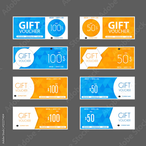 Gift voucher template