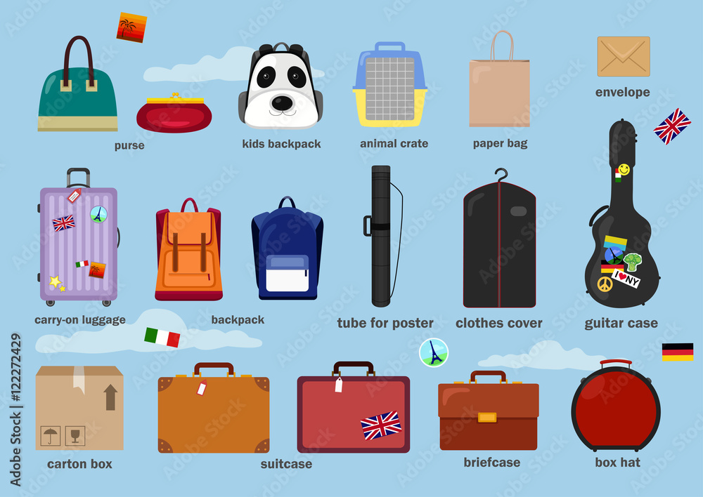 Four types of bags in different materials png download - 3764*3640 - Free  Transparent Bags png Download. - CleanPNG / KissPNG