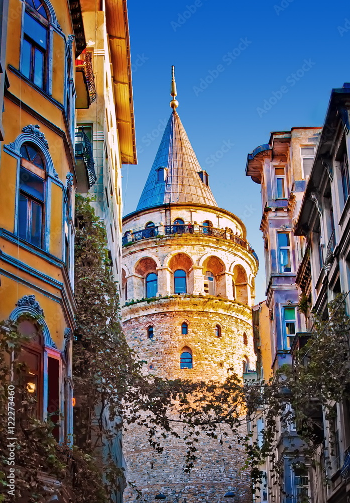 Fototapeta premium Galata tower Istanbul