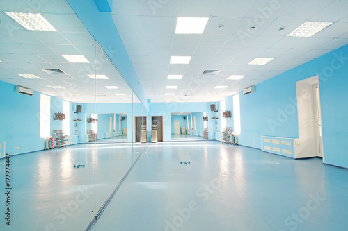 Interior of a modern dancing hall