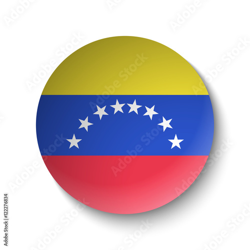 White paper circle with flag of Venezuela. Abstract illustration Free Download White paper circle with flag of Venezuela. Abstract illustration - GFXLoad