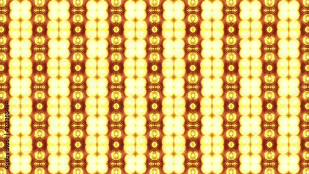 An abstract pulsating pattern of lights. An abstract pulsating pattern of lights.