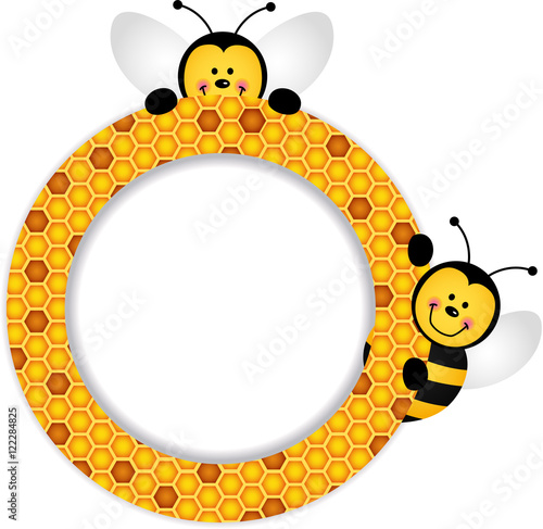 Bees Honeycomb Frame