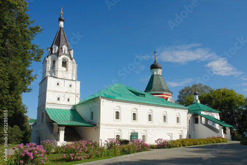 Orthodox church in the town Alexsandrov in surroundings of Moscow 