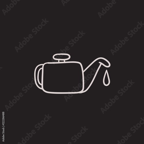 Oiler sketch icon.